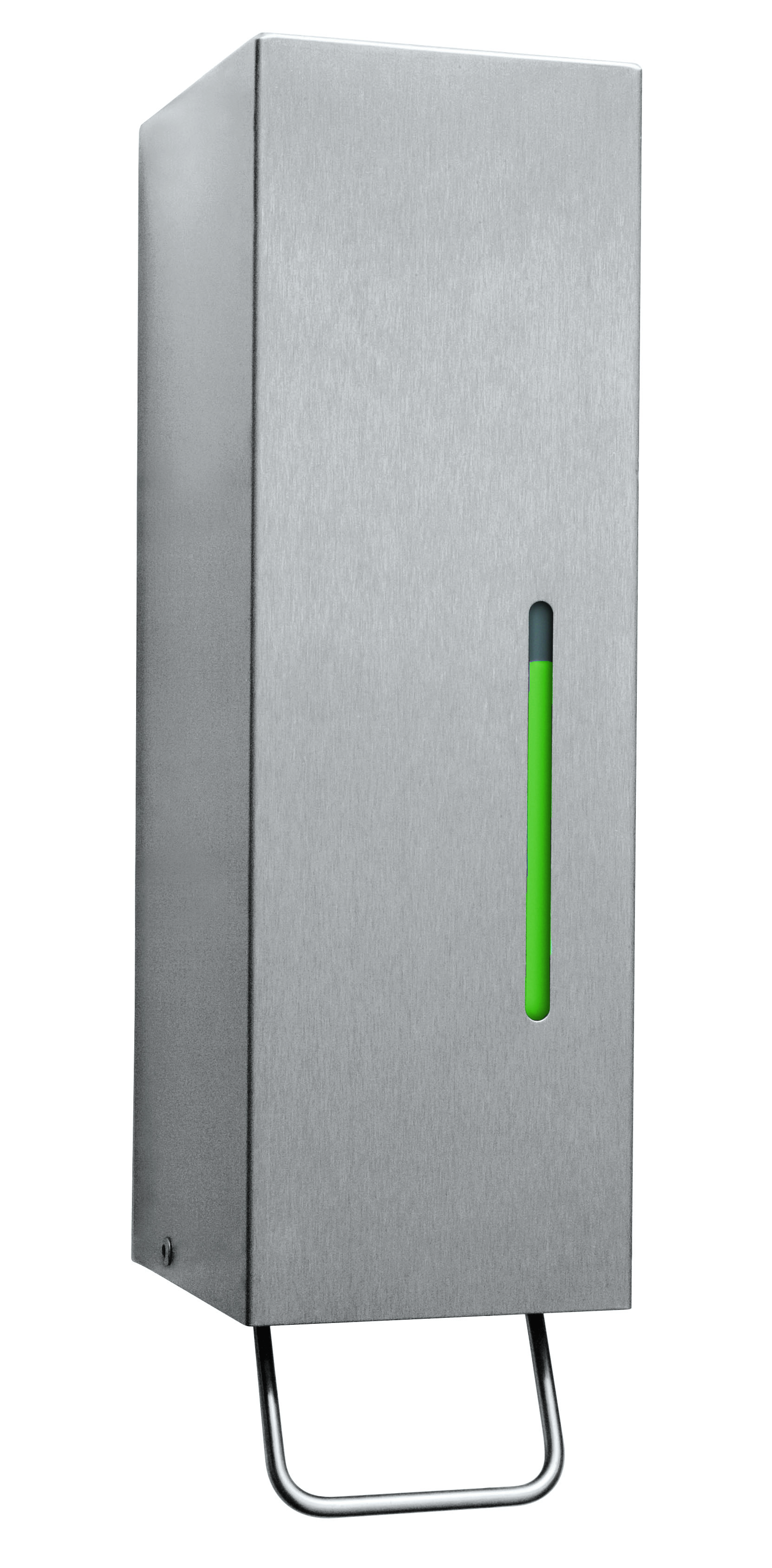 Bobrick B-26637 TrimLineSeries Surface-Mounted Manual Foam Soap Dispenser,Finish-Satin