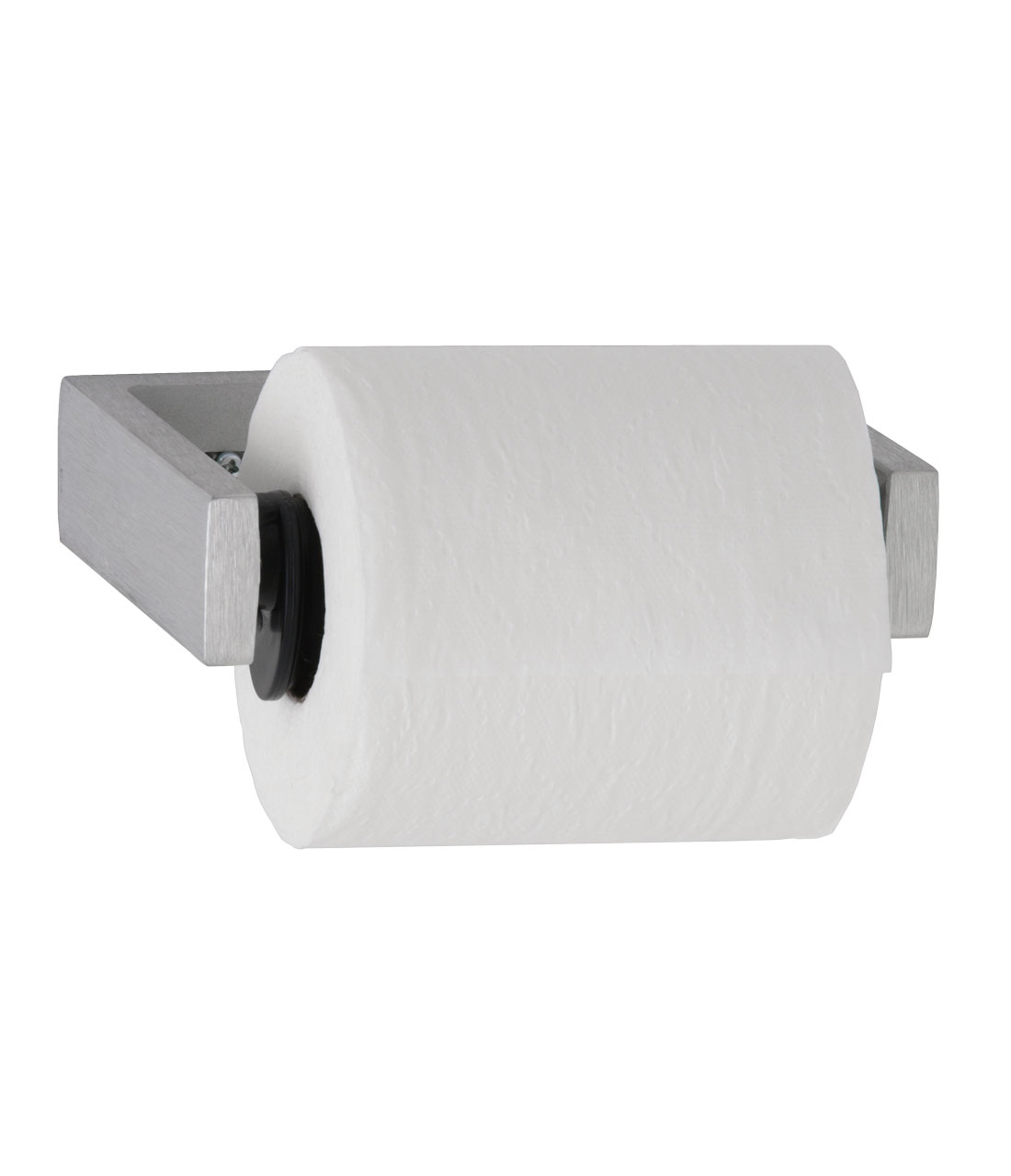 Bobrick B-273 ClassicSeries Surface-Mounted Controlled-Delivery Toilet Tissue Dispenser, Cast Aluminum, One Roll