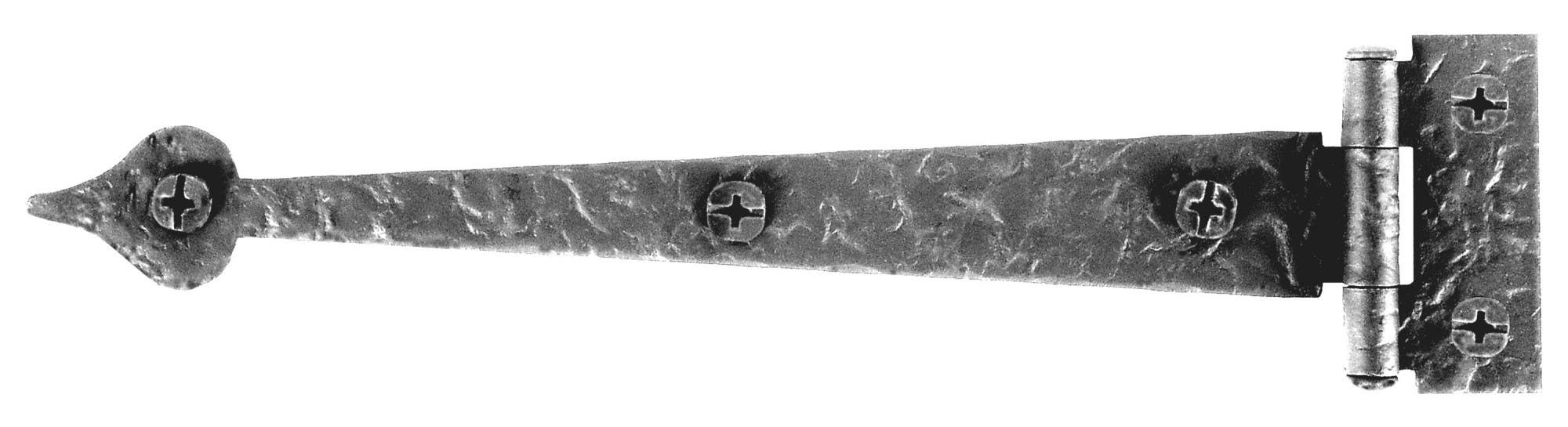 Acorn RI5BP Rough Heart Strap Hinge