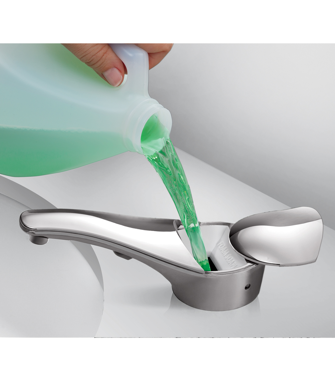 Bobrick B-8281 ClassicSeries Counter-Mounted Automatic Top-Fill Foam Soap Dispenser,Finish-Polished Chrome