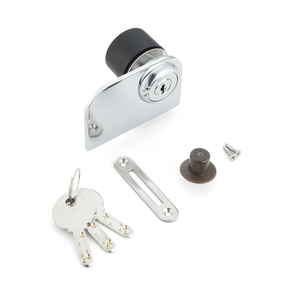 Sugatsune 1310GLW-SN-G1001 Glass Door Cam Lock For Double Doors