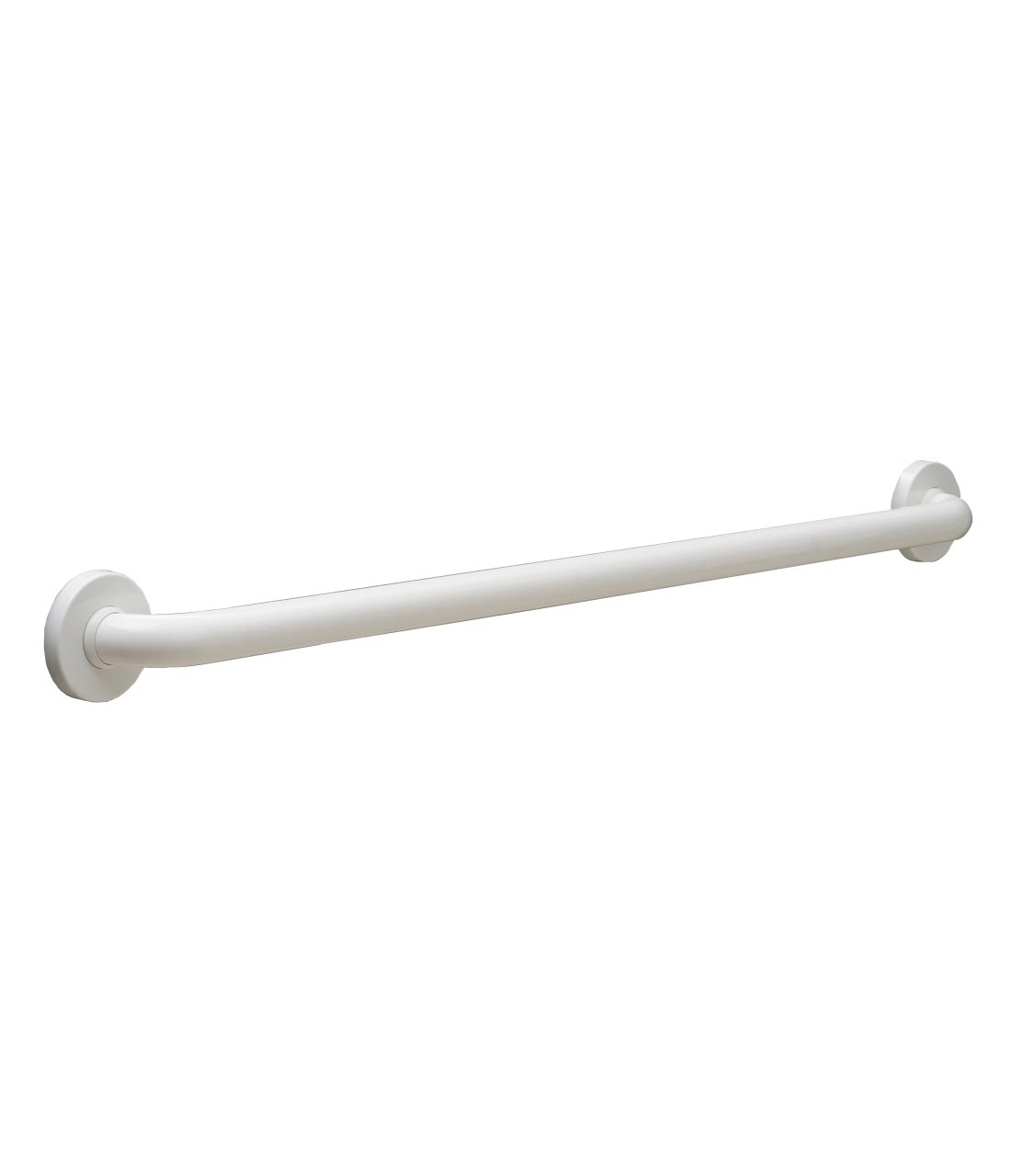 Bobrick B-580616 Straight Grab Bar, Diameter-1-1/4", Finish-White Vinyl-Coated