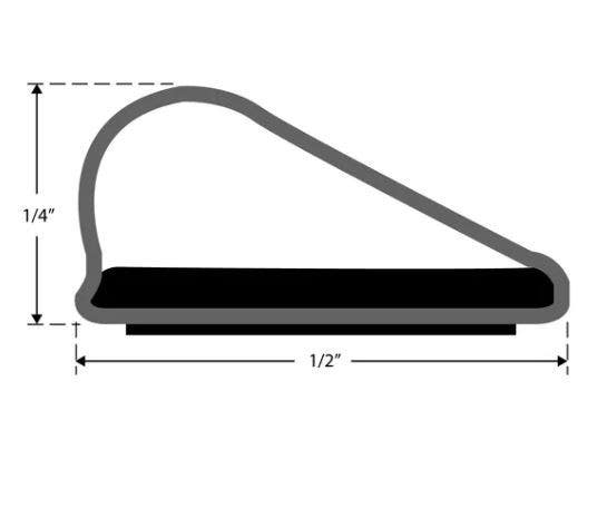 Pemko HSS7750 Intumescent/Bulb Seal Combination Gasket