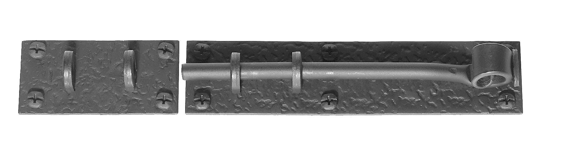 Acorn RL9BP 6-7/8" Forged Iron Curled Gate/Shutter Bolt