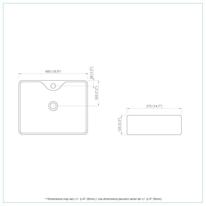 Bain Signature Miriam Ceramic Sink