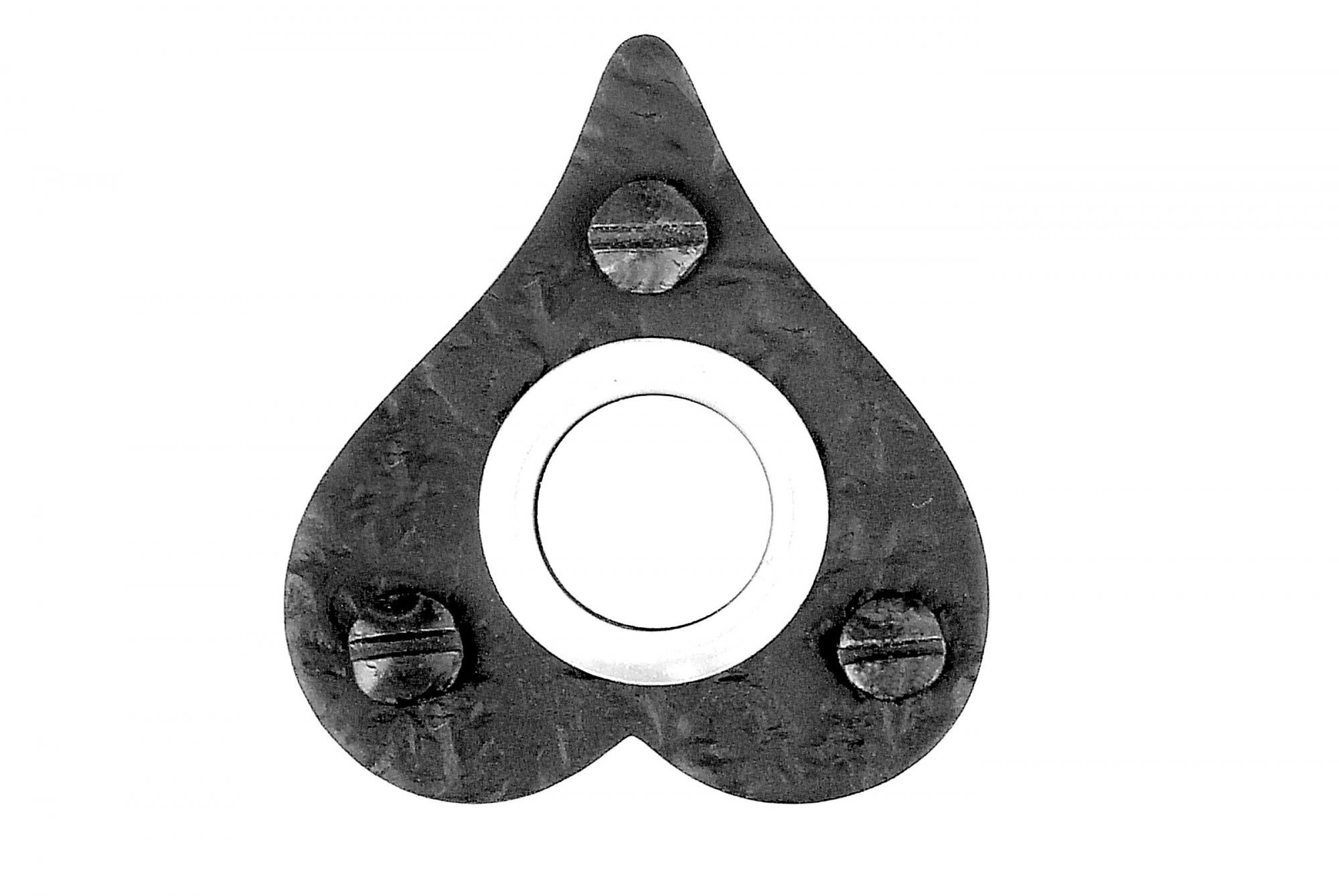 Acorn RMKBP Rough Heart Bell Button