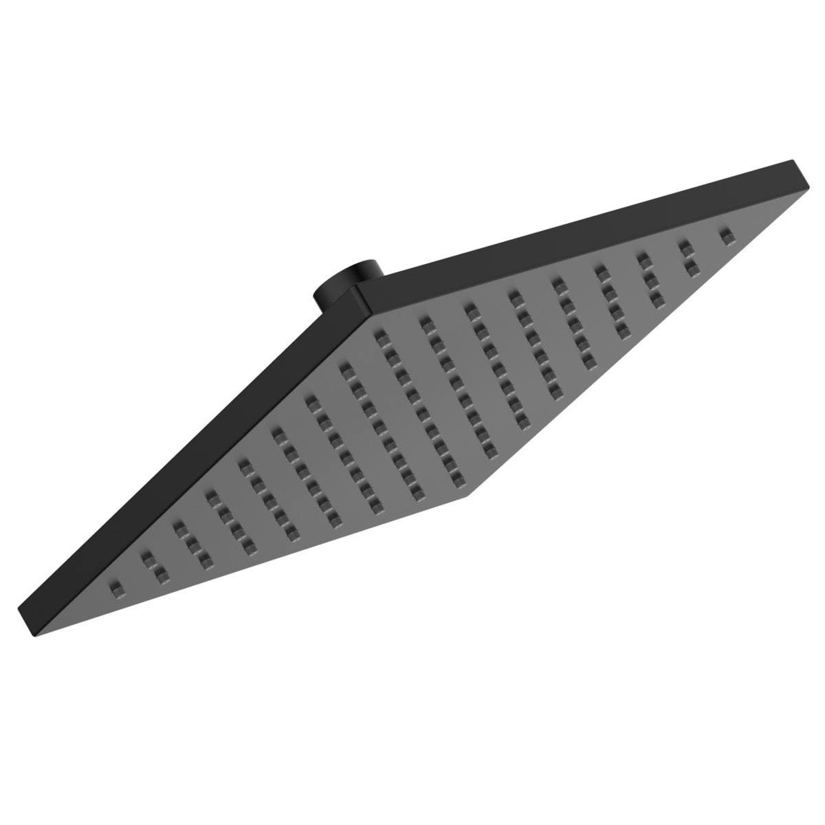 Design House 594689 Karsen II Shower Head In Metal Black, 1.8 GPM