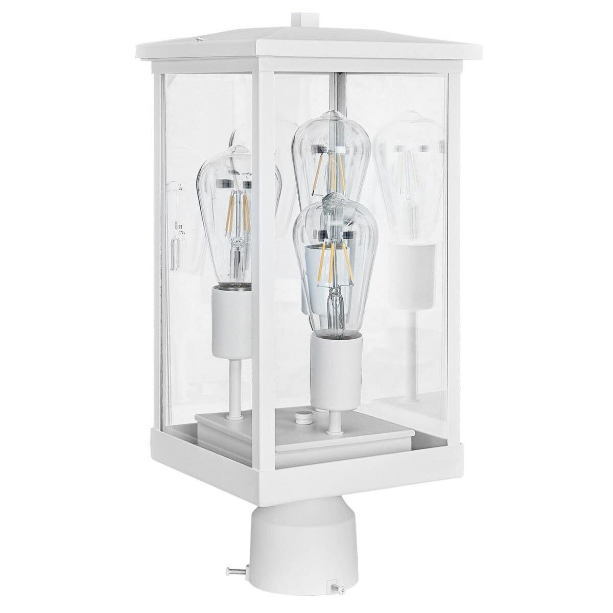 Design House 589200-BLK/590109 Mayfield Outdoor Post Light