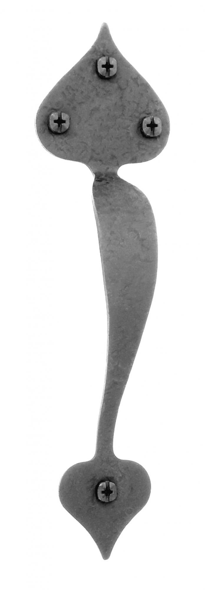 Acorn RPABP Rough Heart Door Pull