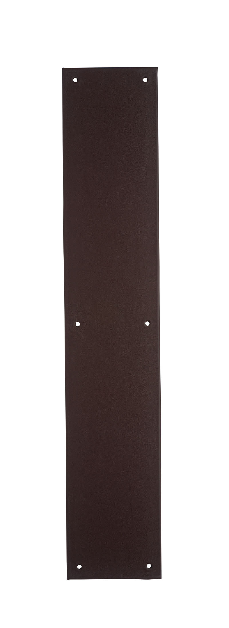 Rockwood RM1065 4" w x 22" h Leather Push Plate
