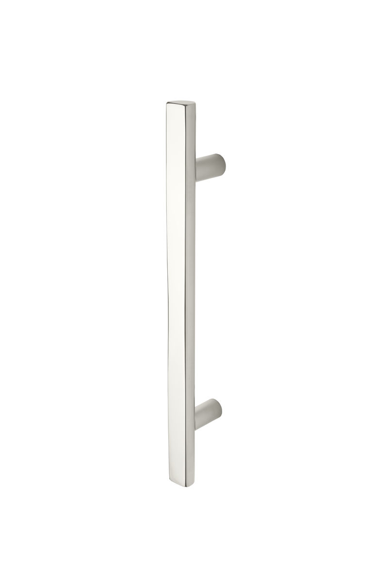Rockwood RM4250 SkewTek Stainless Steel Straight Door Pull w/ Round Posts