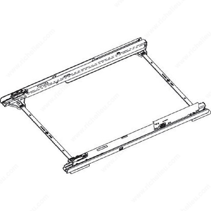 Richelieu 356M55B7SA Tandembox Waste and Recycle Set