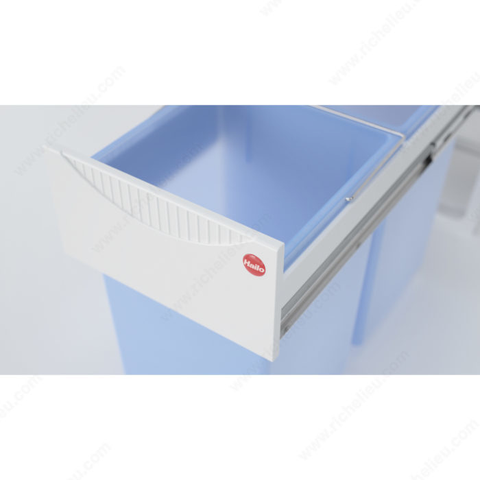 Richelieu 3667030 Tandem Antibacterial Pull-Out Waste Bin