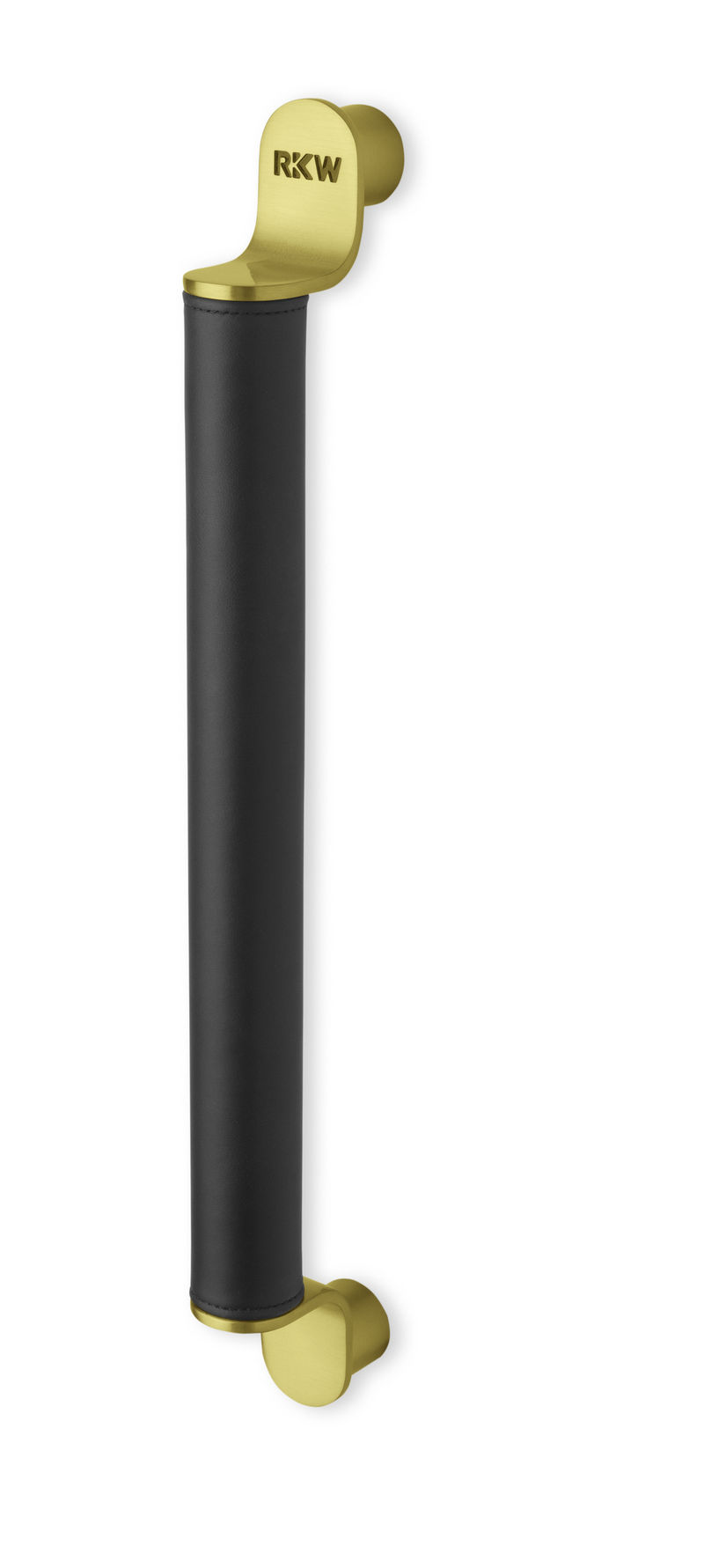 Rockwood RM6317 Straight Flush Leather Pull with Scooped Ends