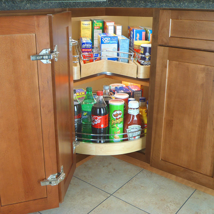 Richelieu 87301 Corner cabinet storage system