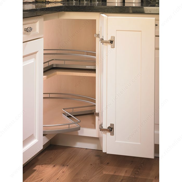 Richelieu 2660155150 Set of Super Susan Kidney Shelve