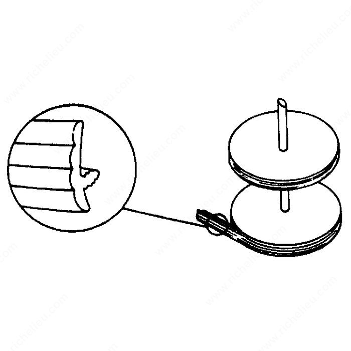 Richelieu 16030 Ridge Molding