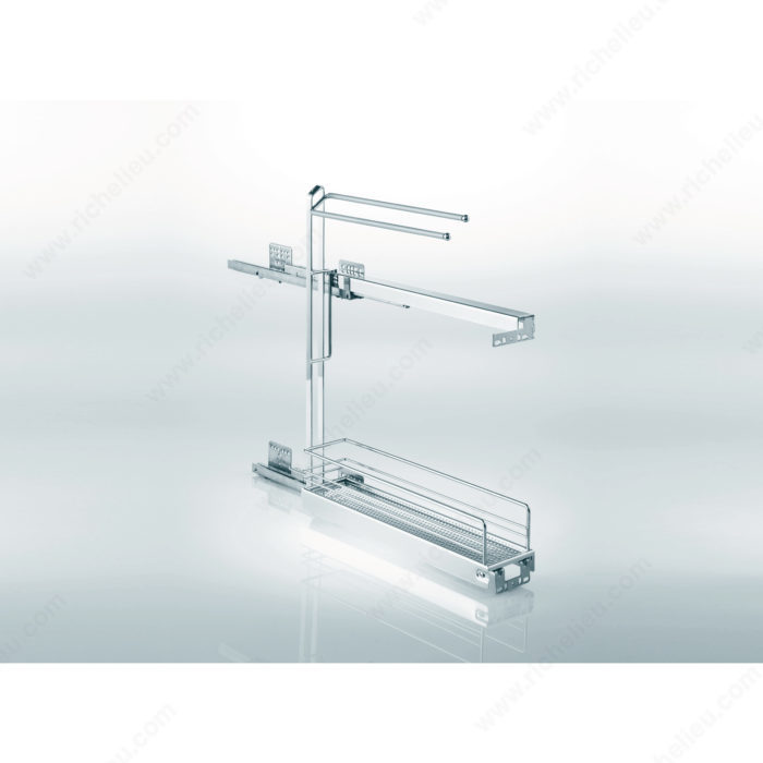 Richelieu 115399140 Sliding Basket with Towel Rack