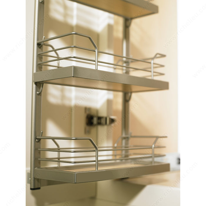 Richelieu WEBKIT Arena US Upper Cabinet Sliding Spice Rack