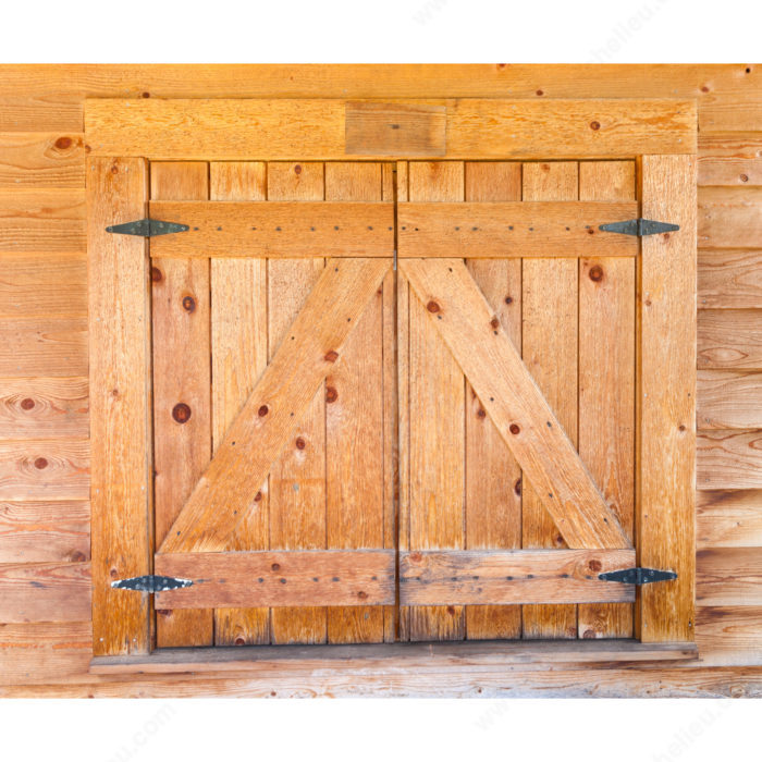 Richelieu 92 Decorative Heavy Duty Strap Hinge