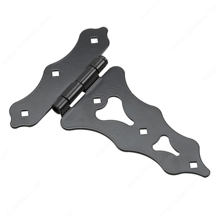 Richelieu 9395FBR Decorative T-Hinge, Length - 8 in