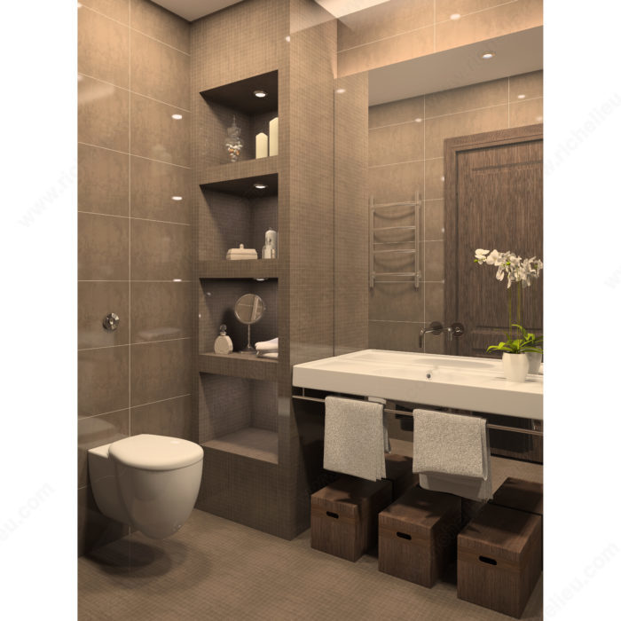 Richelieu 47856R Round Magnetic Base with Handle