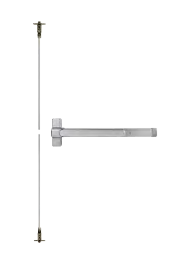 Stanley QED100 Series Grade 1 Heavy Duty Concealed Vertical Rod Exit Device