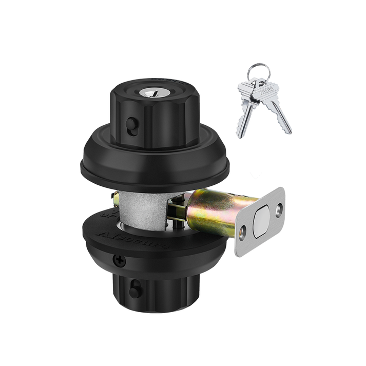 Easilok E4 Deadbolt Lock Keyless With Anti-Mislock Button & Unpickable Night Latch Built-In, Function-Twist to Lock