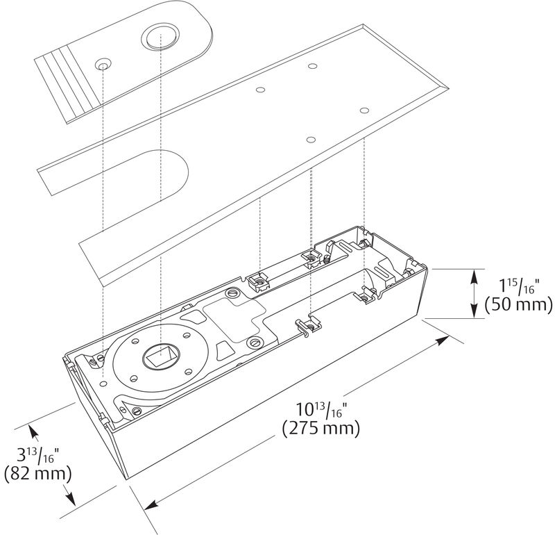 Rockwood FC-6275 ADA Floor Closer