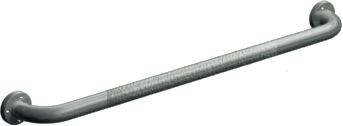ASI 10-3400 Series Exposed Flange Straight Grab Bar  Outer Diameter - 1-1/4"