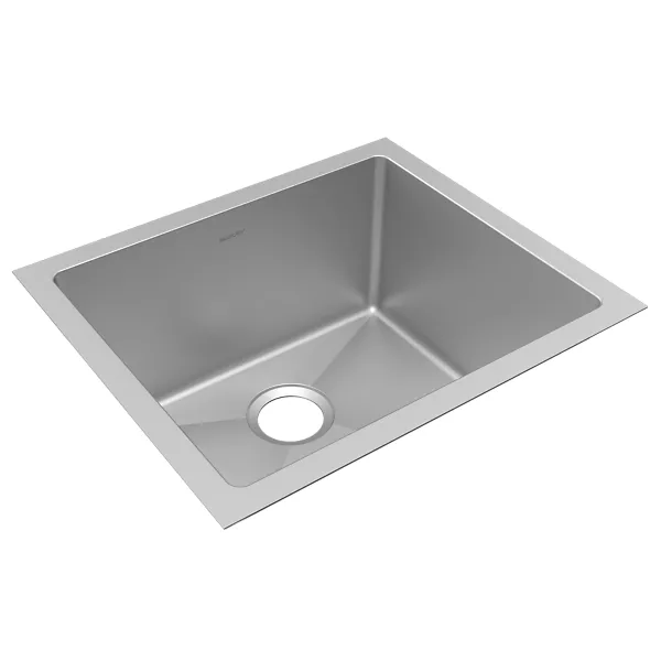 Elkay EFRU191610T Crosstown Stainless Steel Single Bowl Undermount Sink, L: 21-1/2" W: 18-1/2" H: 10"