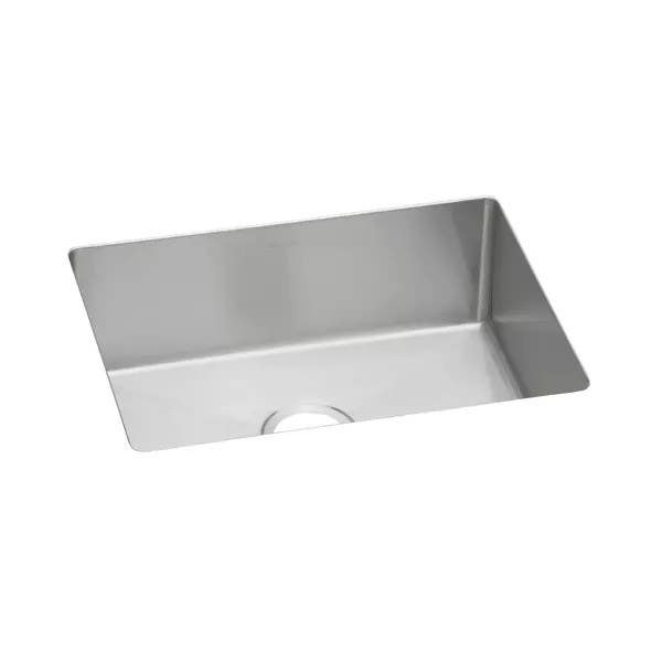 Elkay EFRU211510T Crosstown Stainless Steel  23-1/2" x 18-1/4" x 10" Single Bowl Undermount Sink