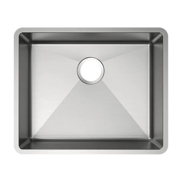 Elkay ECTRUAD Crosstown Stainless Steel Single Bowl Undermount Sink