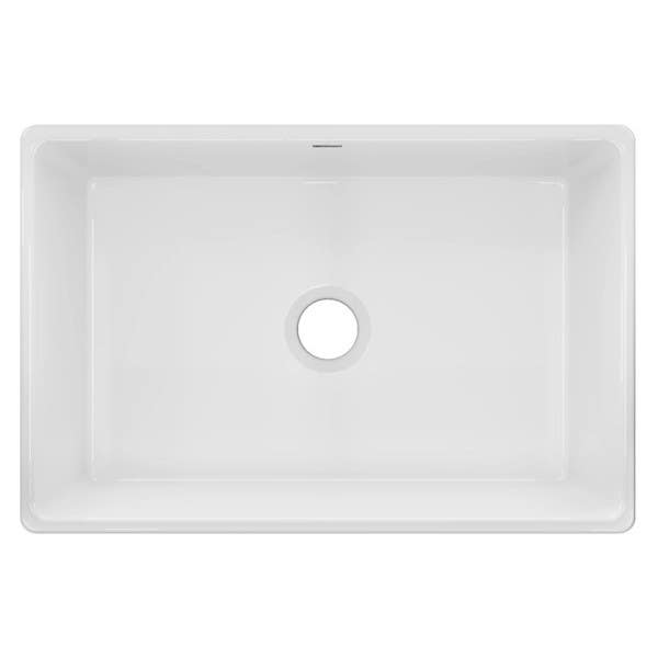 Elkay SWUF28179 Fireclay Single Bowl Farmhouse Sink
