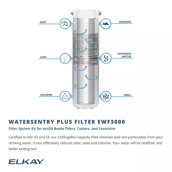 Elkay EMABFTL8WSLK ezH2O Bottle Filling Station w/ Bi-Level ADA Cooler Non-Filtered Refrigerated Light Gray