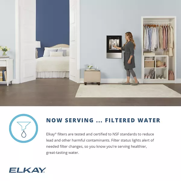Elkay LBWD00 ezH2O Liv Built-in Filtered Non-refrigerated Water Dispenser