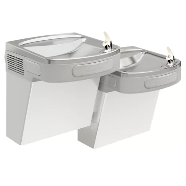 Elkay EZSTL8SC Versatile Wall Mount, Bi-level ADA Cooler w/ Non-filtered Refrigerated, Finish - Stainless Steel