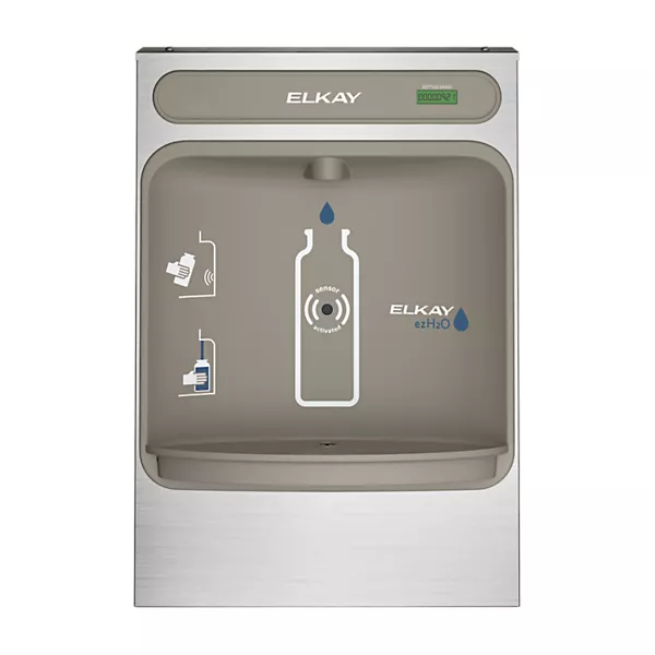 Elkay EZWSSM ezH2O Bottle Filling Station Surface Mount Non-Filtered Non-Refrigerated, Finish - Stainless Steel