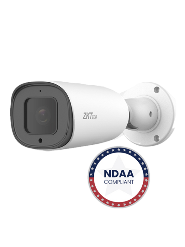 ZKTeco BS-852T23C-S6-MI BioSense Series, Fixed Lens Bullet IP Camera w/ Built-in PoE, 1/2.8" 2MP, IR Range 80m 3 x Zoom