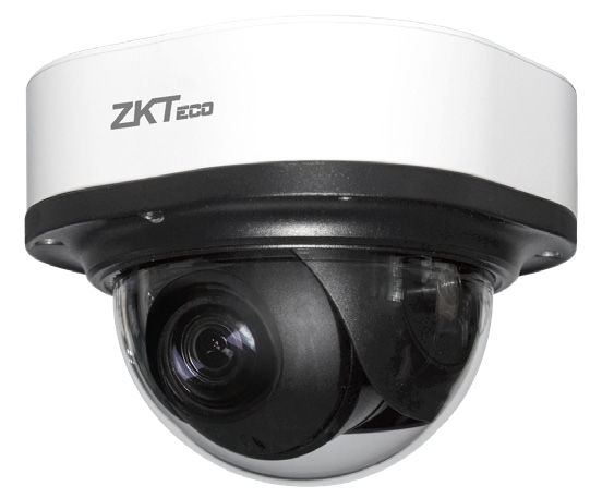 ZKTeco DL-852T28B-S6 Pro Series, Motorized Lens Face Recognition Dome IP Camera w/ Built-in PoE, 1/2.8" 2MP, IR Range 80m