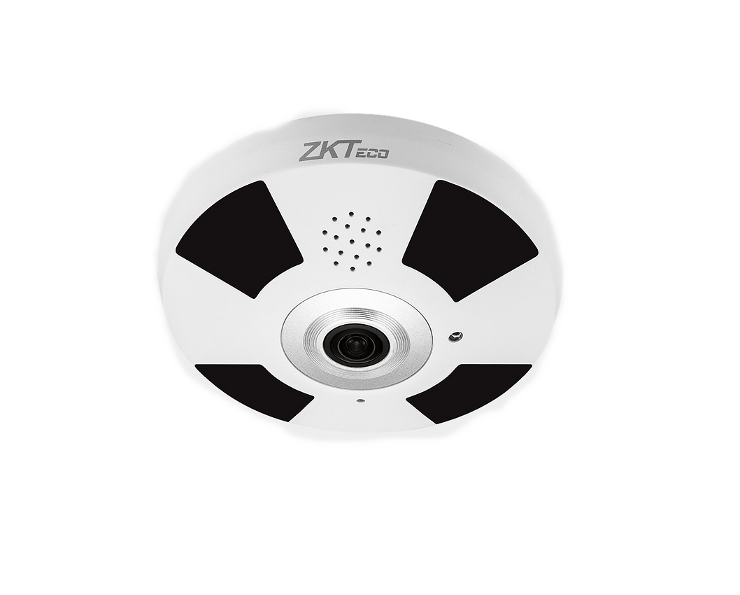 ZKTeco DL-858V17C-FS Fisheye Panoramic IP Camera, 4K 1/1.7" 8MP, IR Range 10-20m