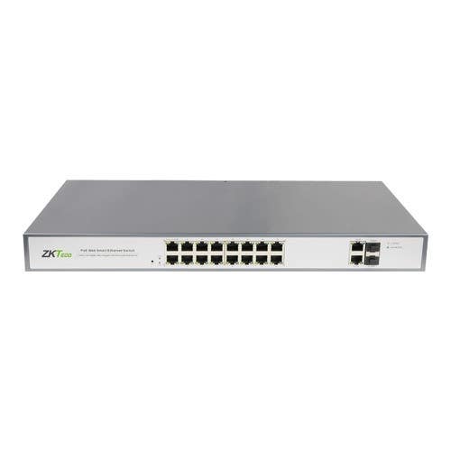 ZKTeco POE 16-Port Switch Network Management PoE Switch with 16 PoE Ports