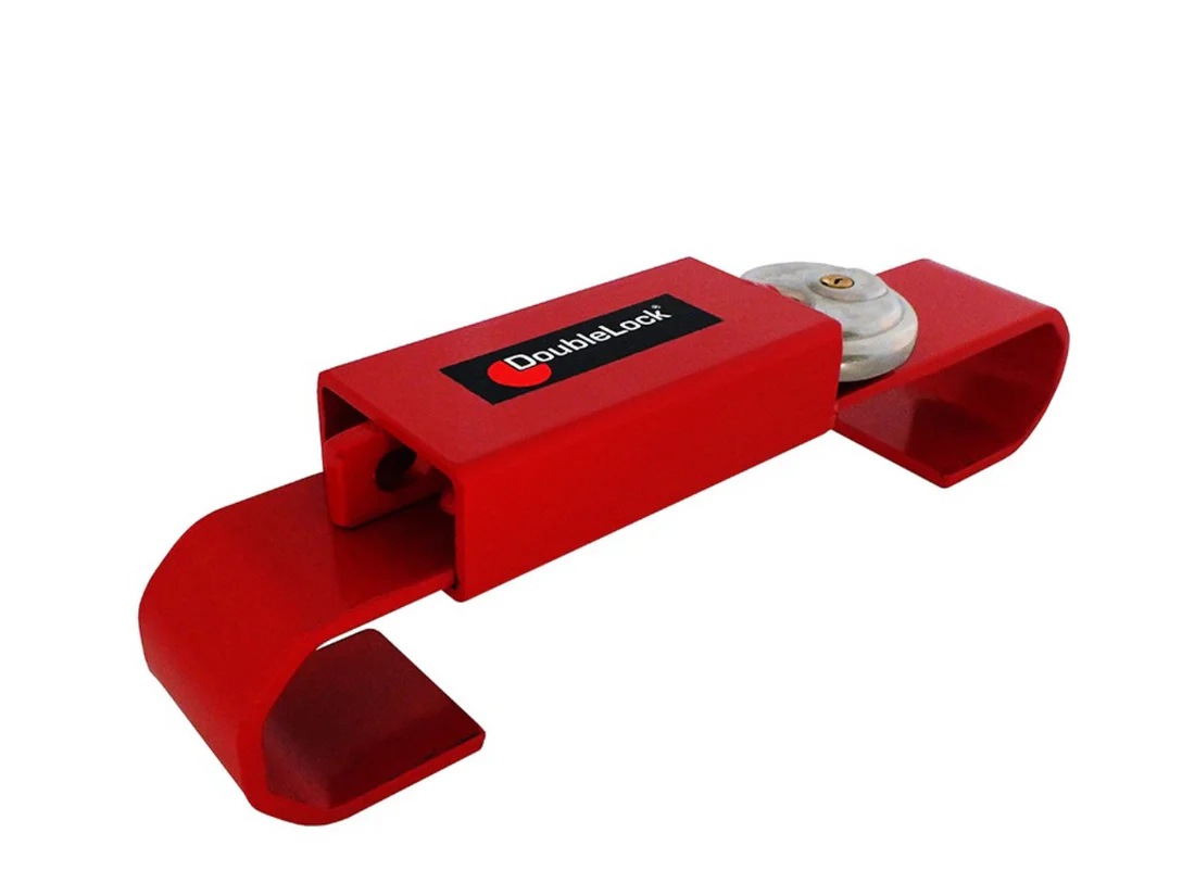 DoubleLock USA 080-150 Ox Container Lock Junior Red