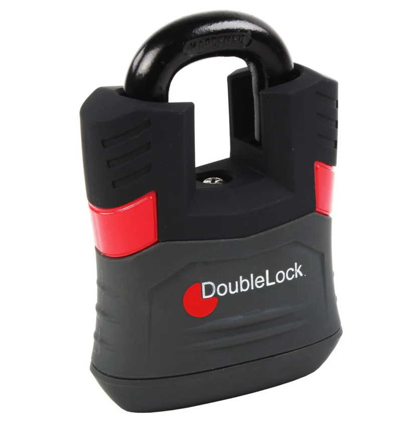 DoubleLock USA 990-200 Red Hawk Heavy Duty Padlock