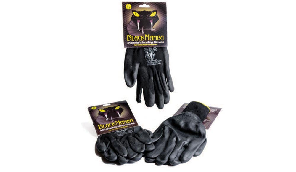 Black Mamba NC Nylon Foam Non-Disposable Nitrile Glove, 12/sleeve