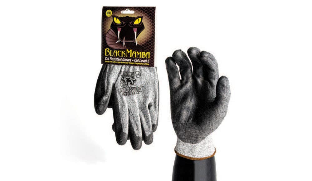 Black Mamba CT5 Cut Resistant Level 5 Non-Disposable Glove, 12/sleeve