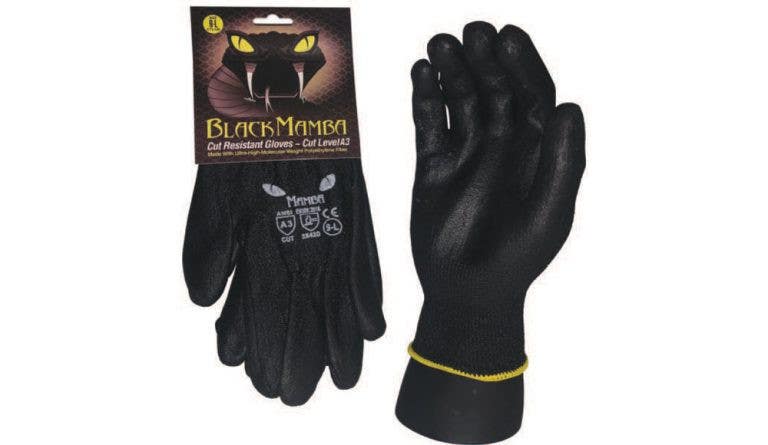Black Mamba CT3 Cut Resistant Level 3 Non-Disposable Glove, 12/sleeve