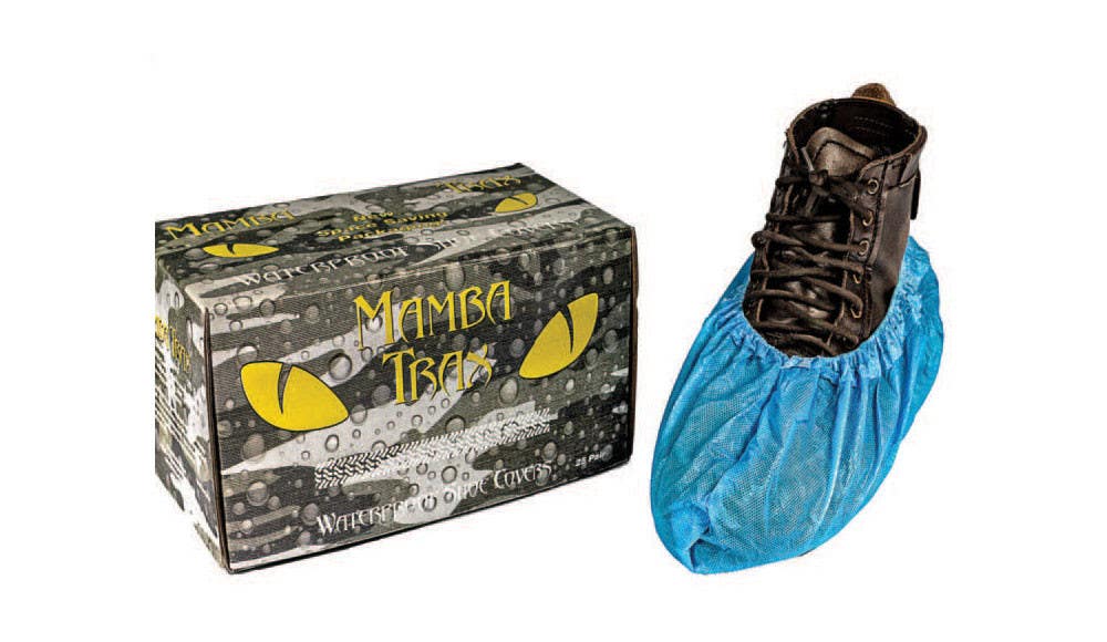 Black Mamba WPMT-X50 Mamba Trax Water Proof Shoe Cover - 2 boxes of 150 Units
