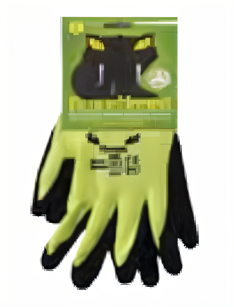 Black Mamba GRN Eco Friendly Material Sandy Nitrile Coated Non Disposable Glove, 12/sleeve