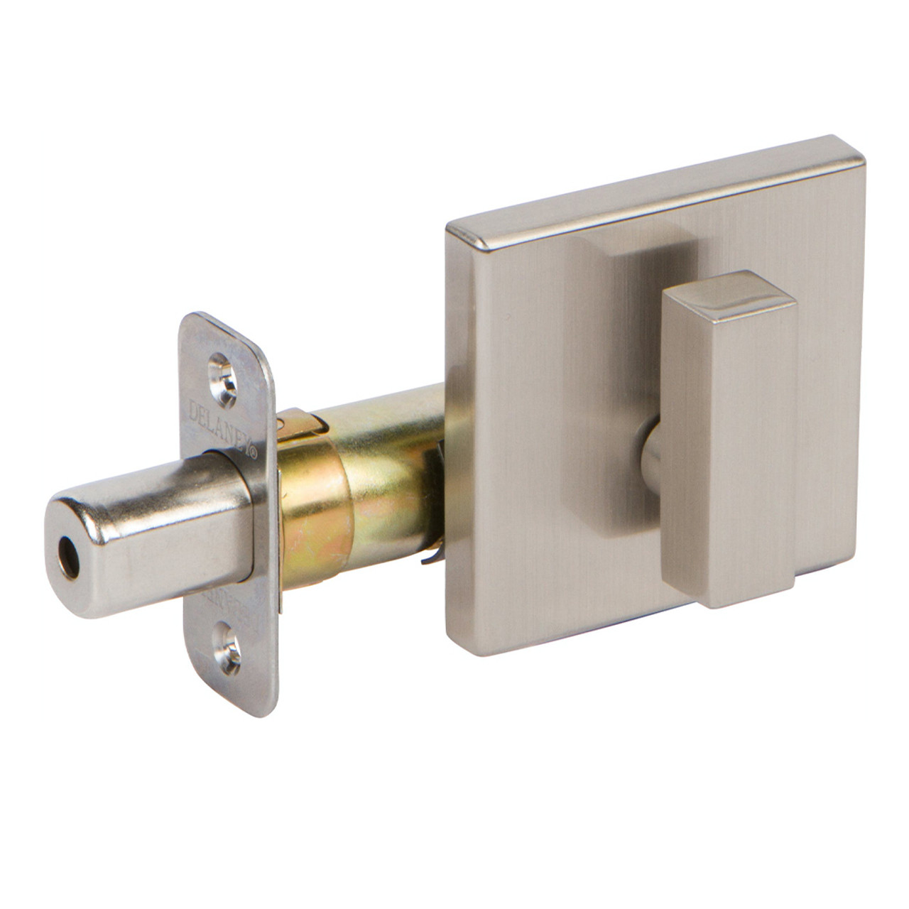 Delaney 35300 Contemporary Square One-Sided Deadbolt